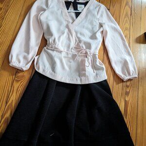 J Crew pink blouse